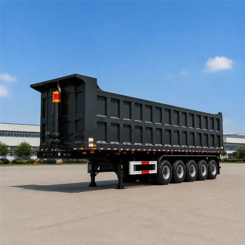 5 Axle Heavy Duty Cargo Trailer high quality