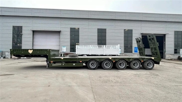 5-Axle Lowbed Semi Trailer suppliers