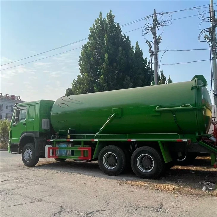 HOWO 6×4 Vacuum Sewage Suction Truck 371HP best
