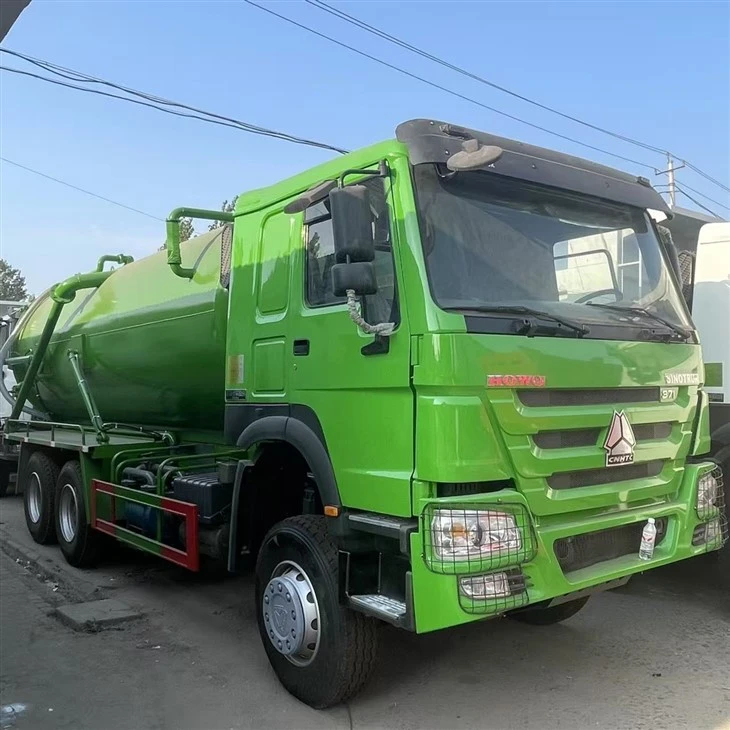 HOWO 6×4 Vacuum Sewage Suction Truck 371HP