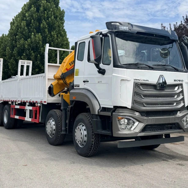 HOWO NX 10-Ton Knuckle-Boom Crane Truck