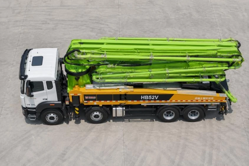 HOWO NX Concrete Boom Pump Truck factory