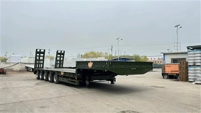 5-Axle Lowbed Semi Trailer