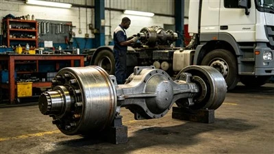 Africa Heavy-Duty Durable Truck Axle