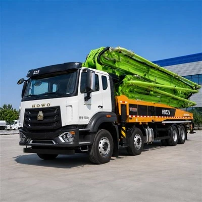 HOWO NX Concrete Boom Pump Truck