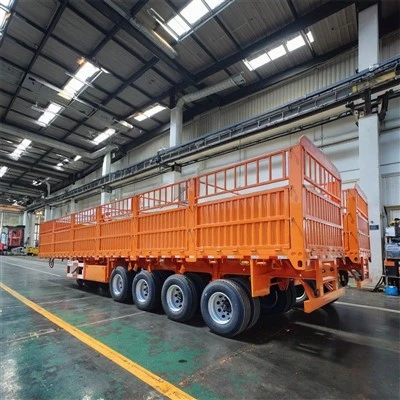 Single-deck Cargo Fence Semi-trailer